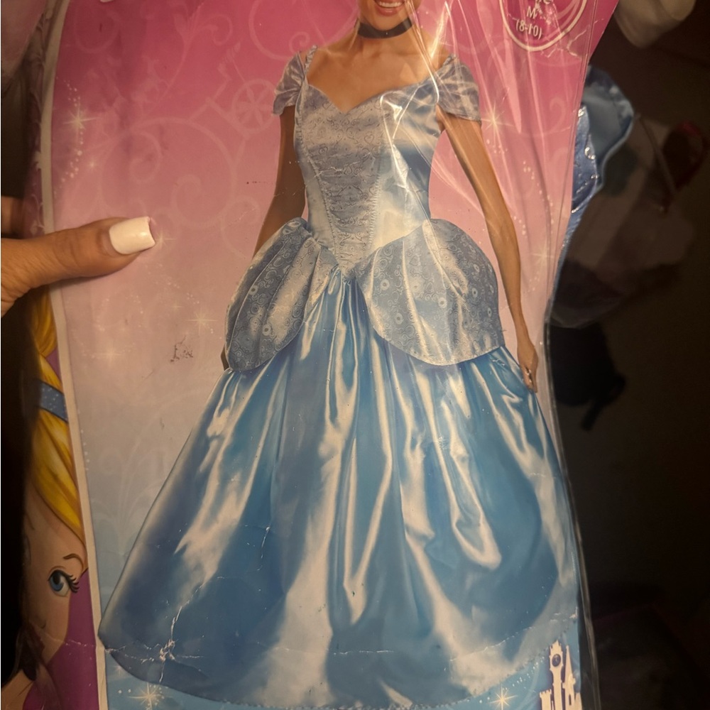 Disney Princess Cinderella Costume – Women’s Medium (8–10)